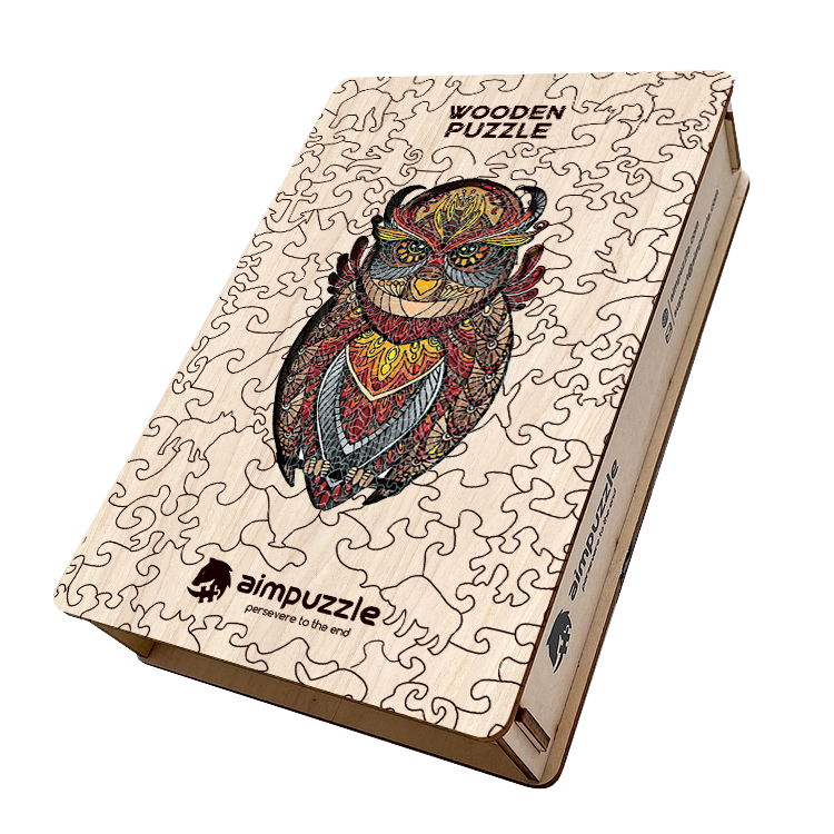 Owl Wooden Jigsaw Puzzle