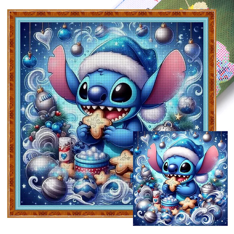 Stitch (45*45cm) 11CT Stamped Cross Stitch