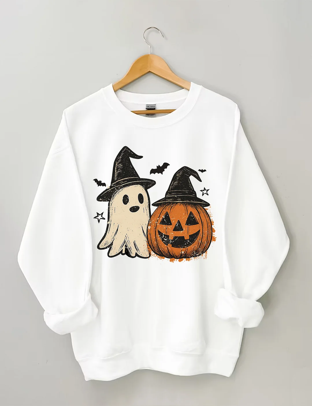Preppy Floral Pumpkin Sweatshirt