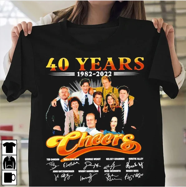 40 Years 1982-Cheers Signatures Thank You for The Memories Shirt