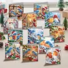 12Pcs Diamond Painting Snowbird Greeting Card Set with Envelope