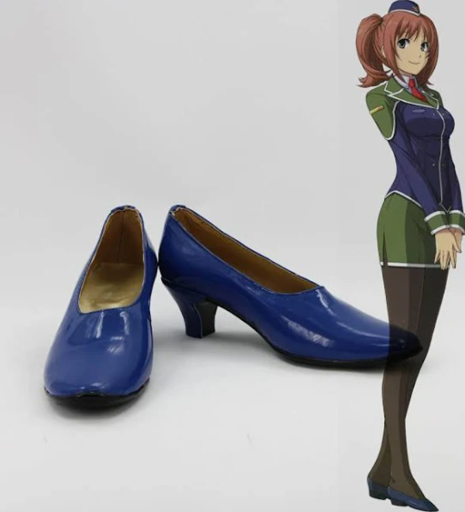 eiyuu densetsu ao no kiseki fran seeker cosplay shoes