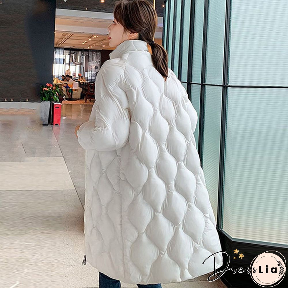 New Women Winter Down Jackets Warm Long Slim Coat And Jacket Female Big Swing Women Snow Outwear