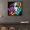 Diamond Painting -DIY Round Drill Butterfly Girl(40x40cm)