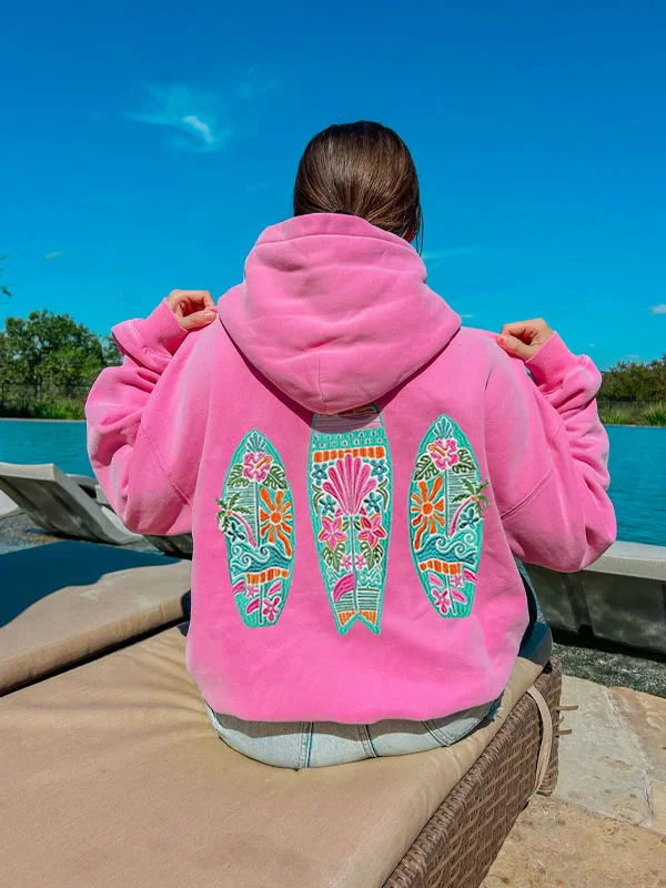 Round neck multi hoodie