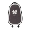 Black Bowknot Car Cushion Ice Silk Seat Cover Cushion