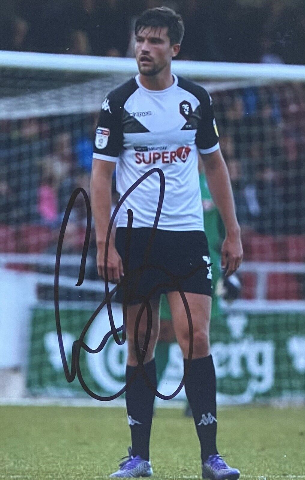 Cameron Burgess Genuine Hand Signed Salford City 6X4 Photo Poster painting