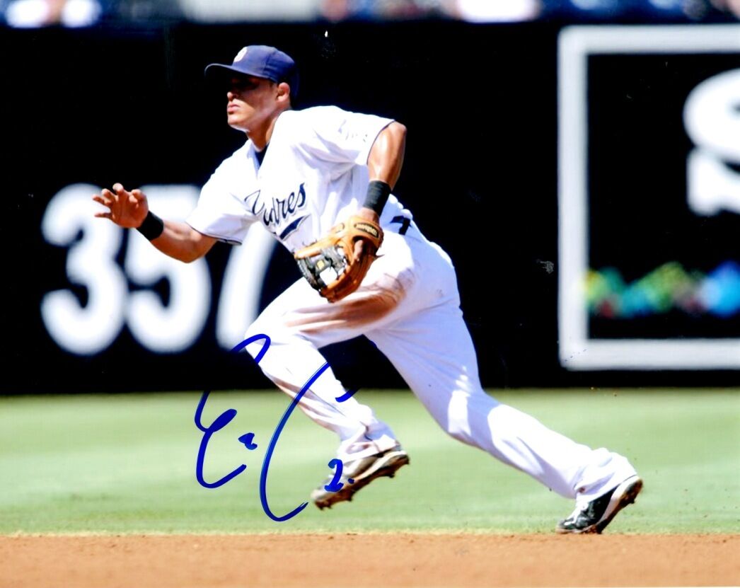 AUTOGRAPHED 8x10 EVERTH CABRERA San Diego Padres Photo Poster painting W/COA