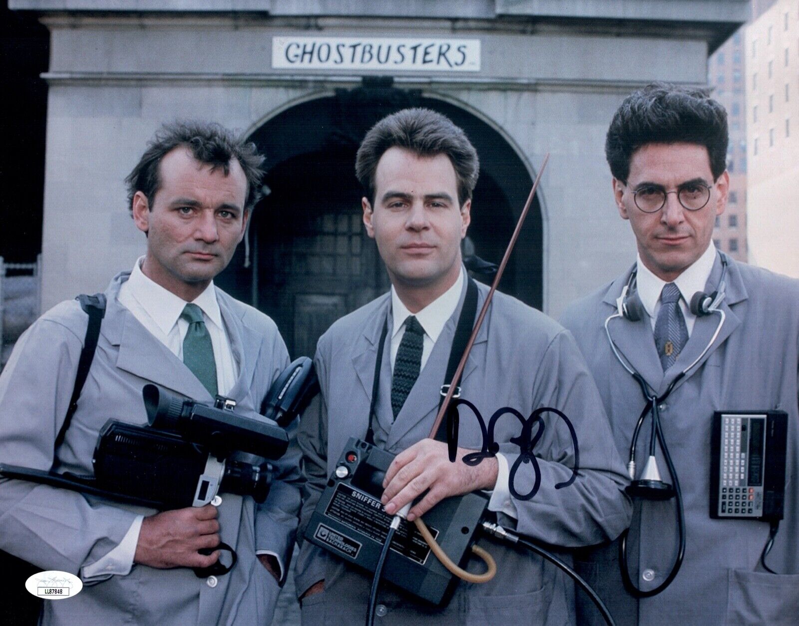 DAN AYKROYD Signed GHOSTBUSTERS 11x14 Photo Poster painting BLUE BROTHERS Autograph JSA COA Cert