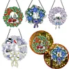 DIY Christmas Wreath Art Acylic Crystal Rhinestone Hanging Craft Kits