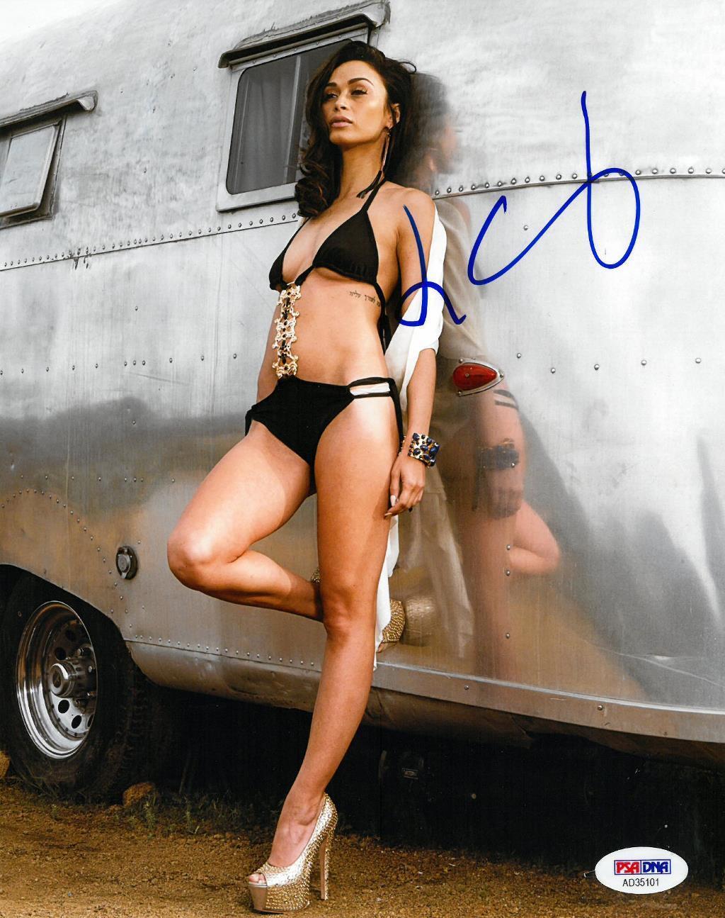 Cara Santana Signed Sexy Authentic Autographed 8x10 Photo Poster painting PSA/DNA #AD35101