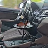 Adjustable Food Tray Clip On Car Trays Car Swivel Dining Table Car Accessories