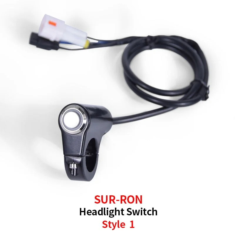 For Surron Plug and Play Headlight Switch Cable Light Bee X Scooter Dirtbike Motorcycles Off-road Modified Accessories SUR-RON