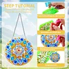 Mandala DIY Acrylic Special Shape Drill Diamond Art Hanging Decor Kits