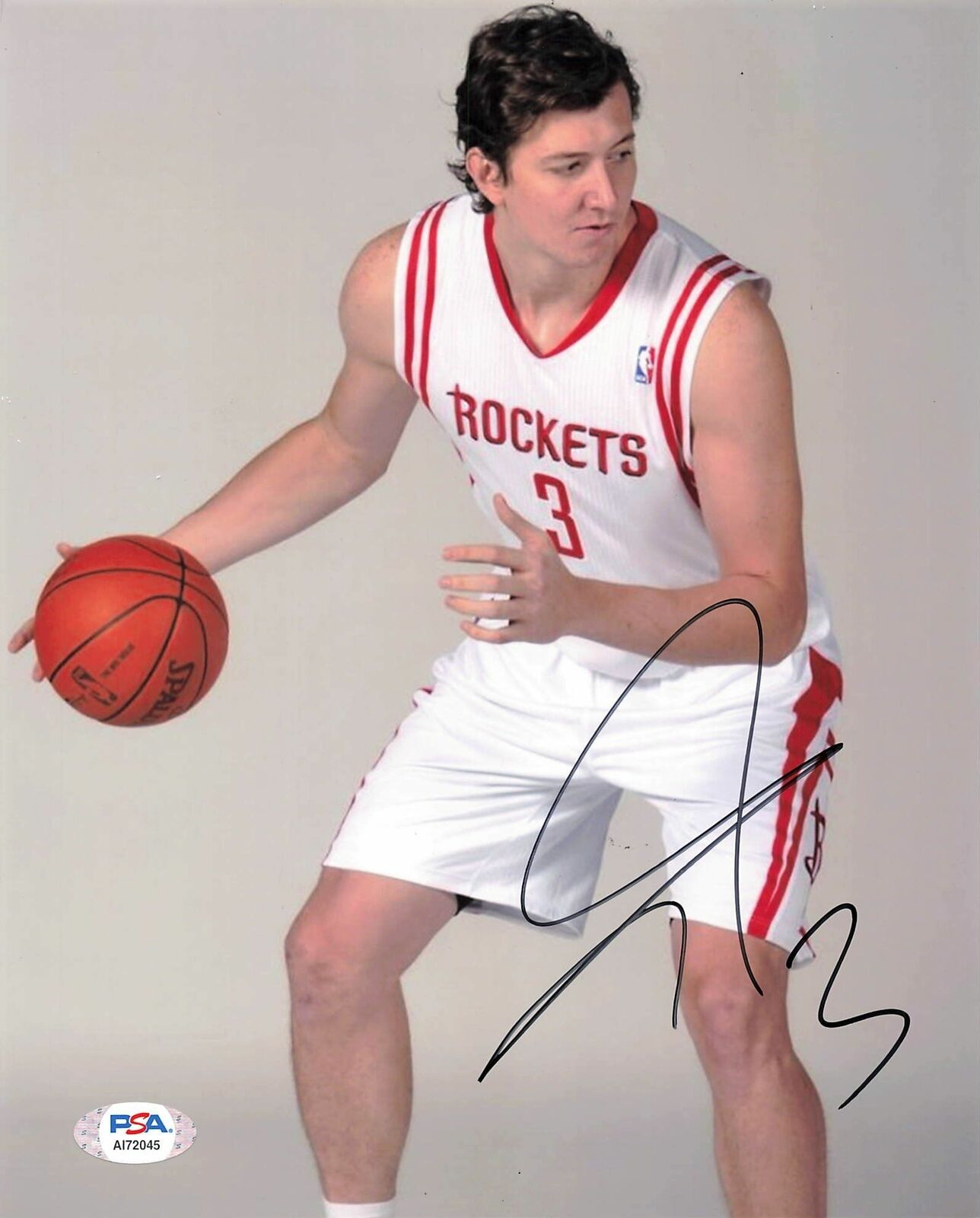 OMER ASIK signed 8x10 Photo Poster painting PSA/DNA Houston Rockets Autographed