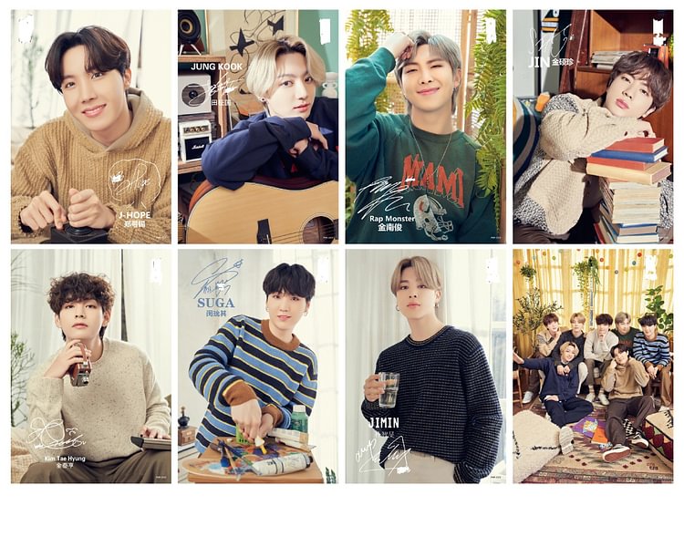 BTS Member Photo Poster Set
