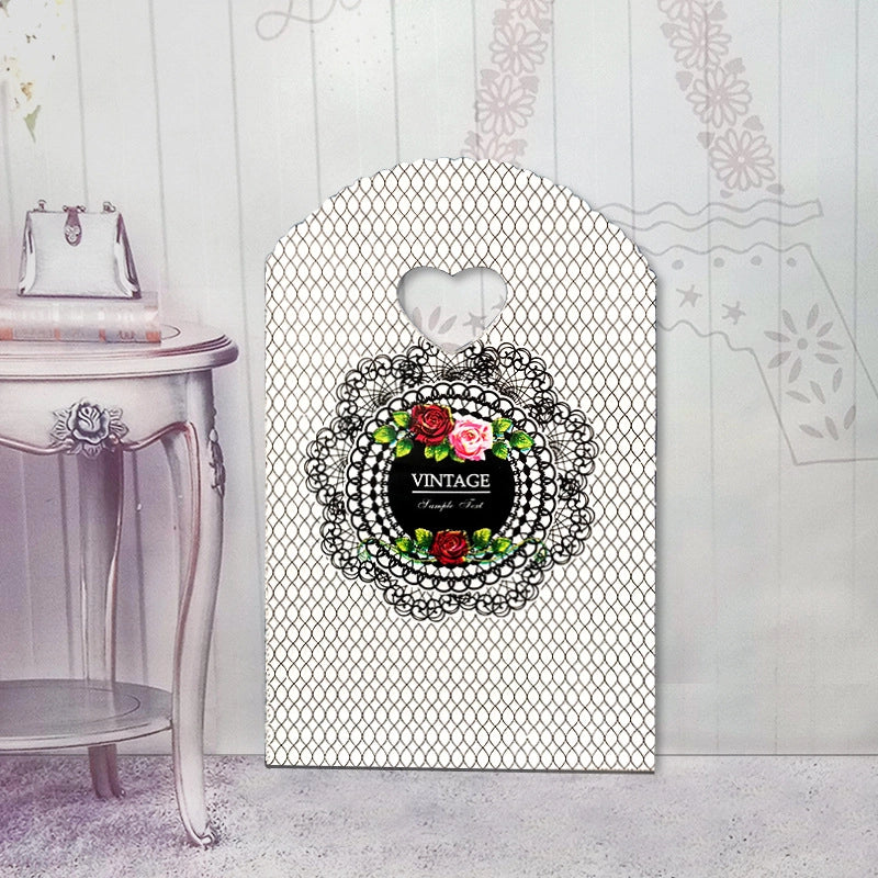 Minimalist Classic Style Multicolor Letter PE Party Gift Wrapping Supplies