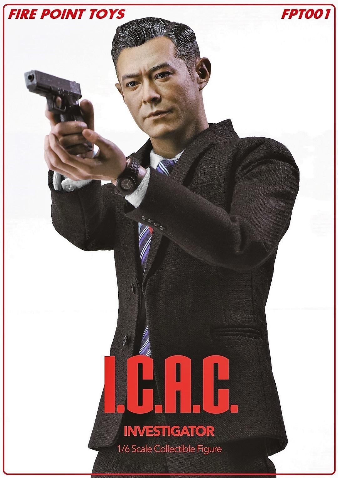 PRE-ORDER Fire Point Toys Hong Kong Independent Commission Against Corruption Investigator Luk Sir 2.0 1/6 Action Figrue