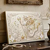 DIY Pearl Painting Gorgeous Mermaid for Home Wall Decor with Frame(20x30cm)