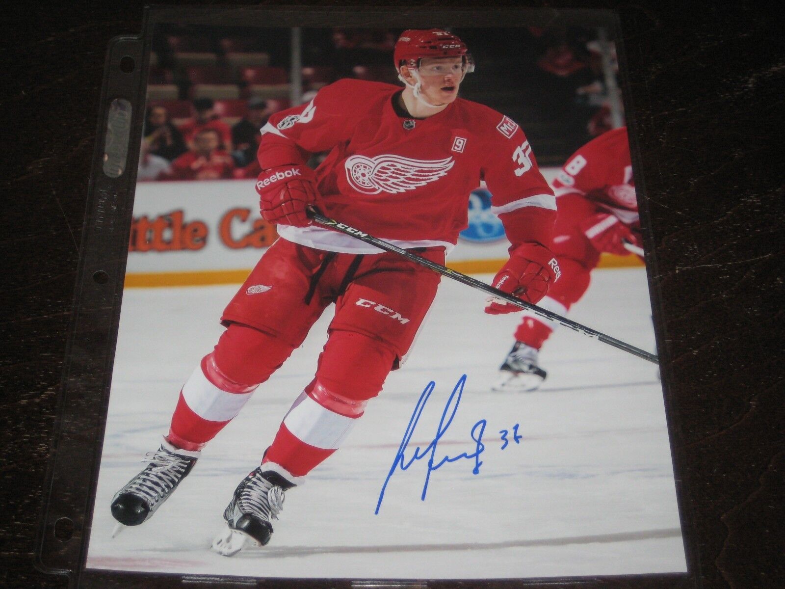 EVGENI EVGENY SVECHNIKOV autographed DETROIT RED WINGS 8x10 Photo Poster painting #2