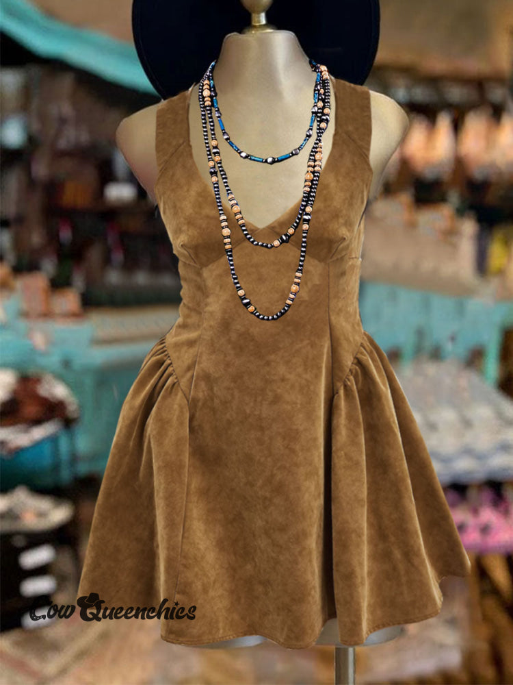 Women&rsquo;s V-neck Casual Dress Multicolor / S