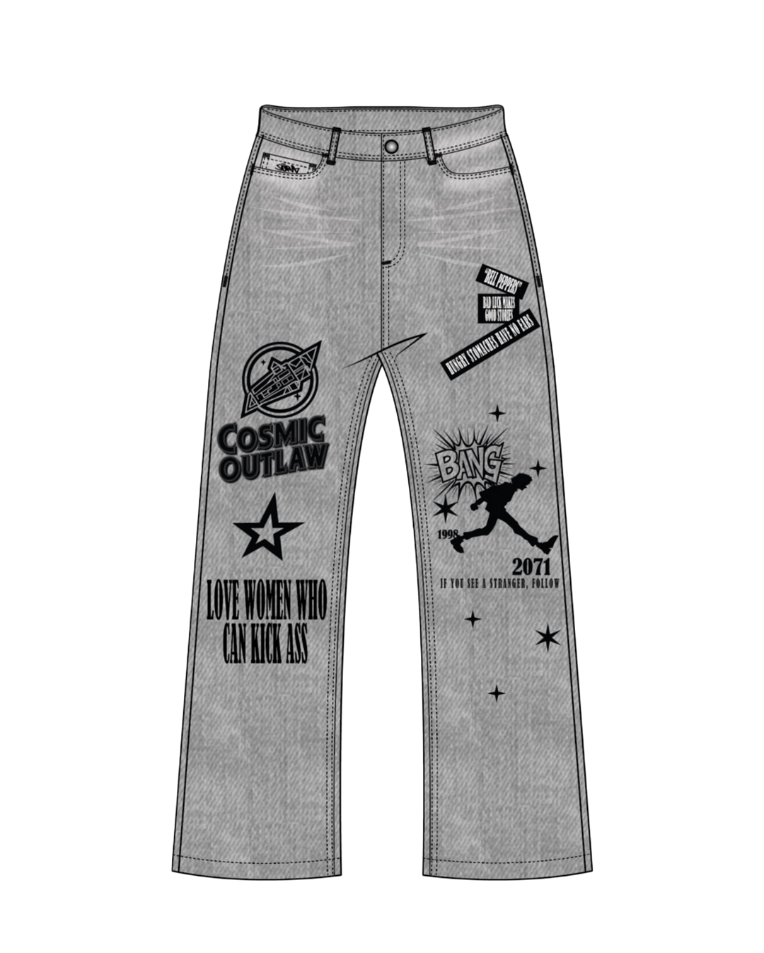 "Outlaw" Jeans