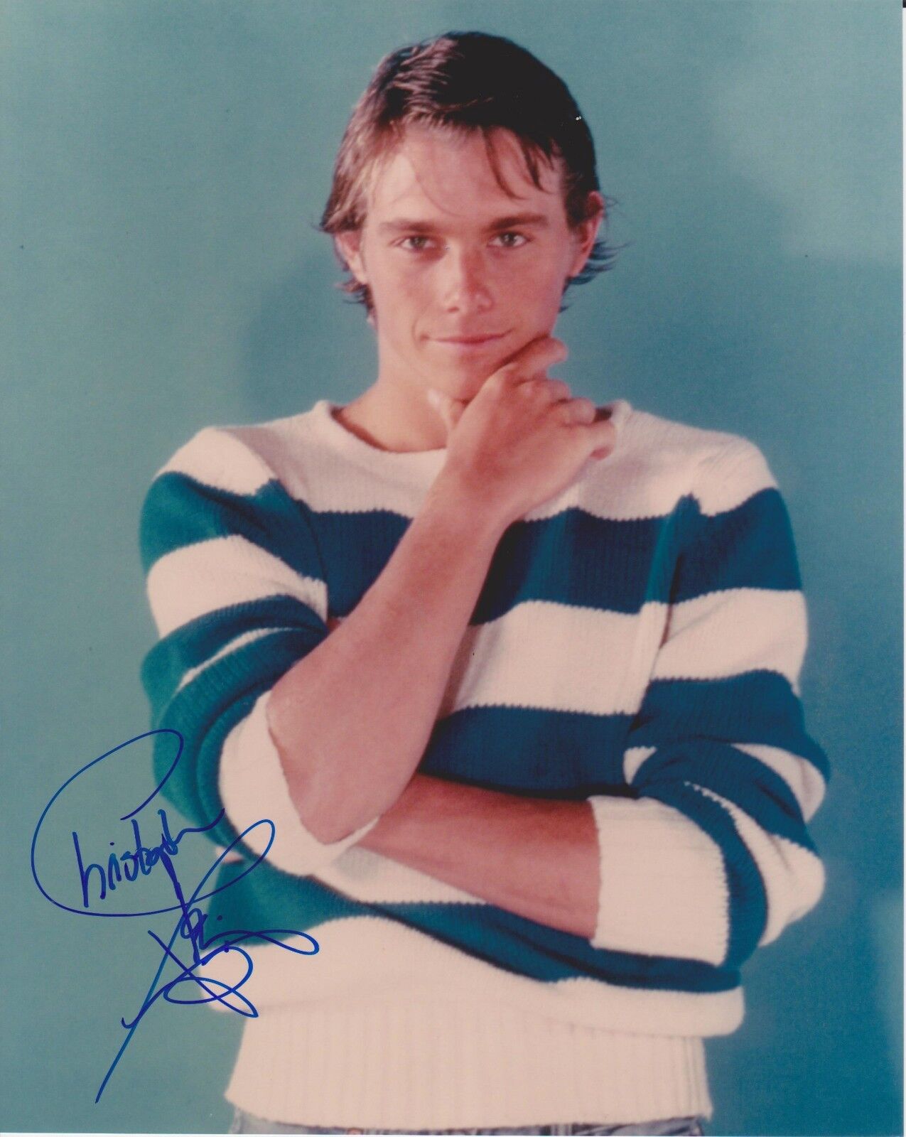 Christopher Atkins Signed Photo Poster painting - Star of The Blue Lagoon / DALLAS - SEXY!!! #3