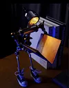 Punk Style Robot Desktop Ornaments E-sports Children's Room Desk Lamp Gift Figure