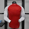 Joyfball 2025/2026 Player Version Long sleeves Arsenal Home Football Shirt 1:1 Thai Quality（The player version jersey is a bit tight, please pay attention to the size selection）