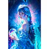 (40*60cm)Girl - Round AB Drill Diamond Painting