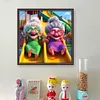 Old Woman-11CT Stamped Cross Stitch 40*40cm/15.75*15.75in
