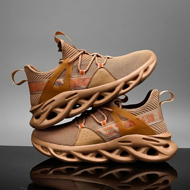 Men Running Shoes Breathable Mesh Jogging Sneakers Men Athletic Shoes  Men BreathableTrainers Light Weight Large Size Sneakers