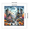 (Multi-Style) Halloween-11CT Stamped Cross Stitch 50*50cm/19.69*19.69in