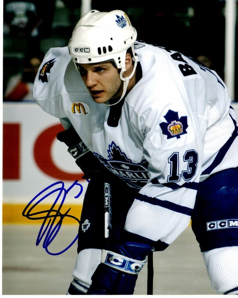 Bates Battaglia Signed - Autographed Toronto Maple Leafs 8x10 inch Photo Poster painting