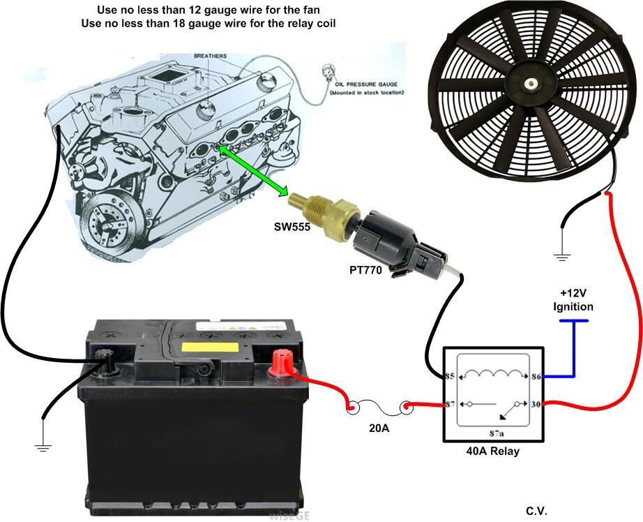 3 wire coolant temperature sensor wiring diagram