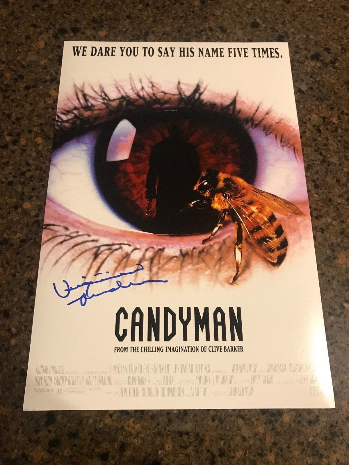 * VIRGINIA MADSEN * signed autographed 12x18 Photo Poster painting poster * CANDYMAN * 1