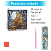 Diamond Painting-DIY Crystal Rhinestone Owl