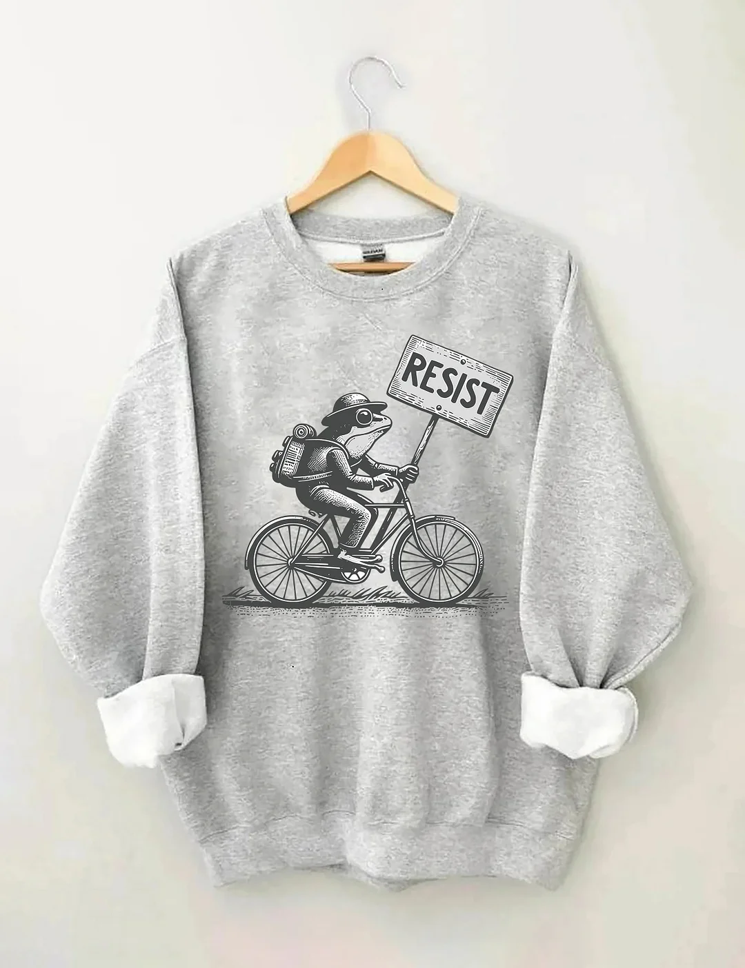 Portland Frog Resist Sweatshirt