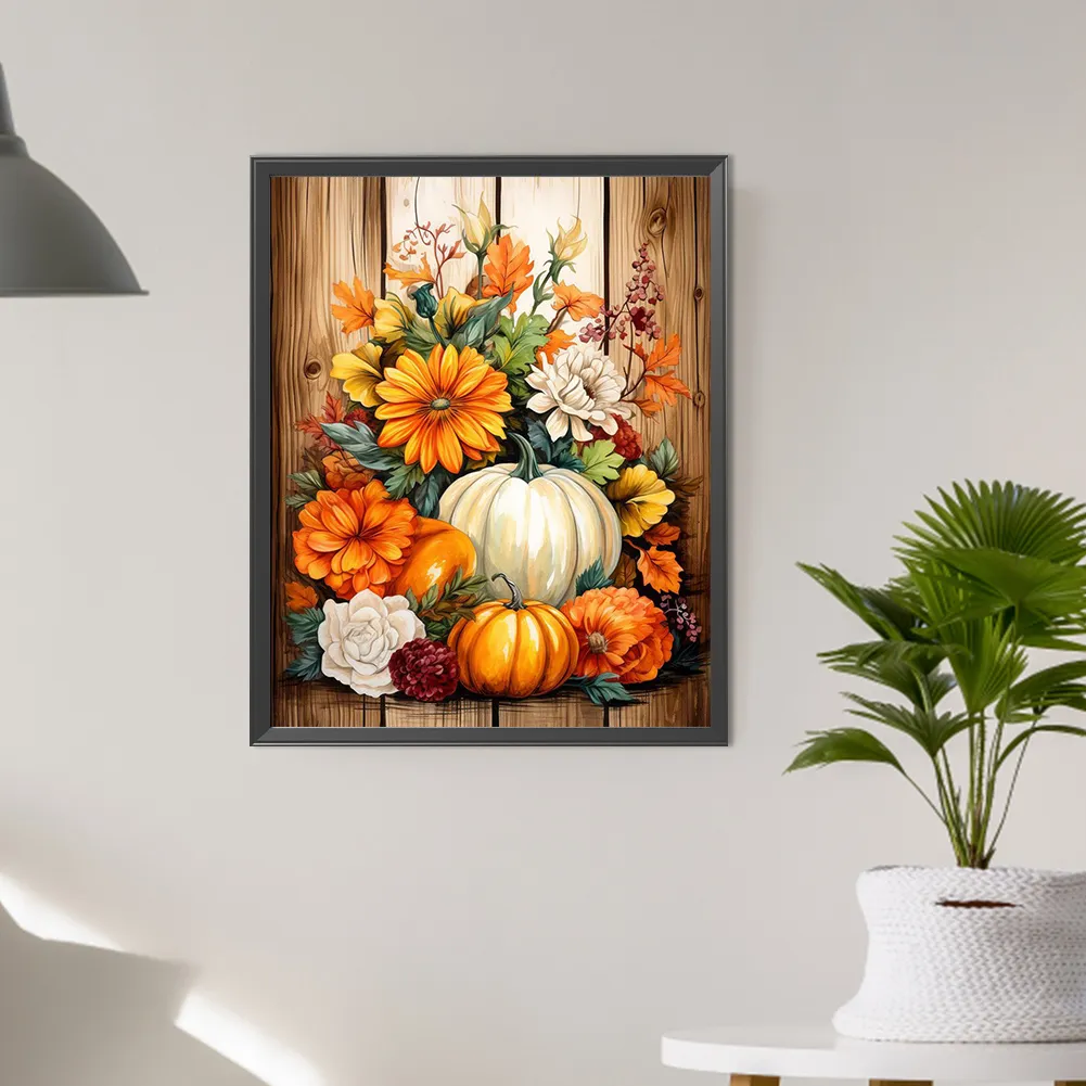Full Round Diamond Painting 40*50cm - Pumpkin