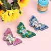 3pcs DIY Diamond Painting Hair Clip Butterfly Rhinestone Bobby Pin Headwear