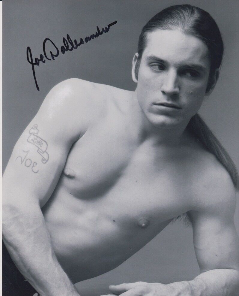 Joe Dallesandro (Andy Warhol) signed 8x10 Photo Poster painting