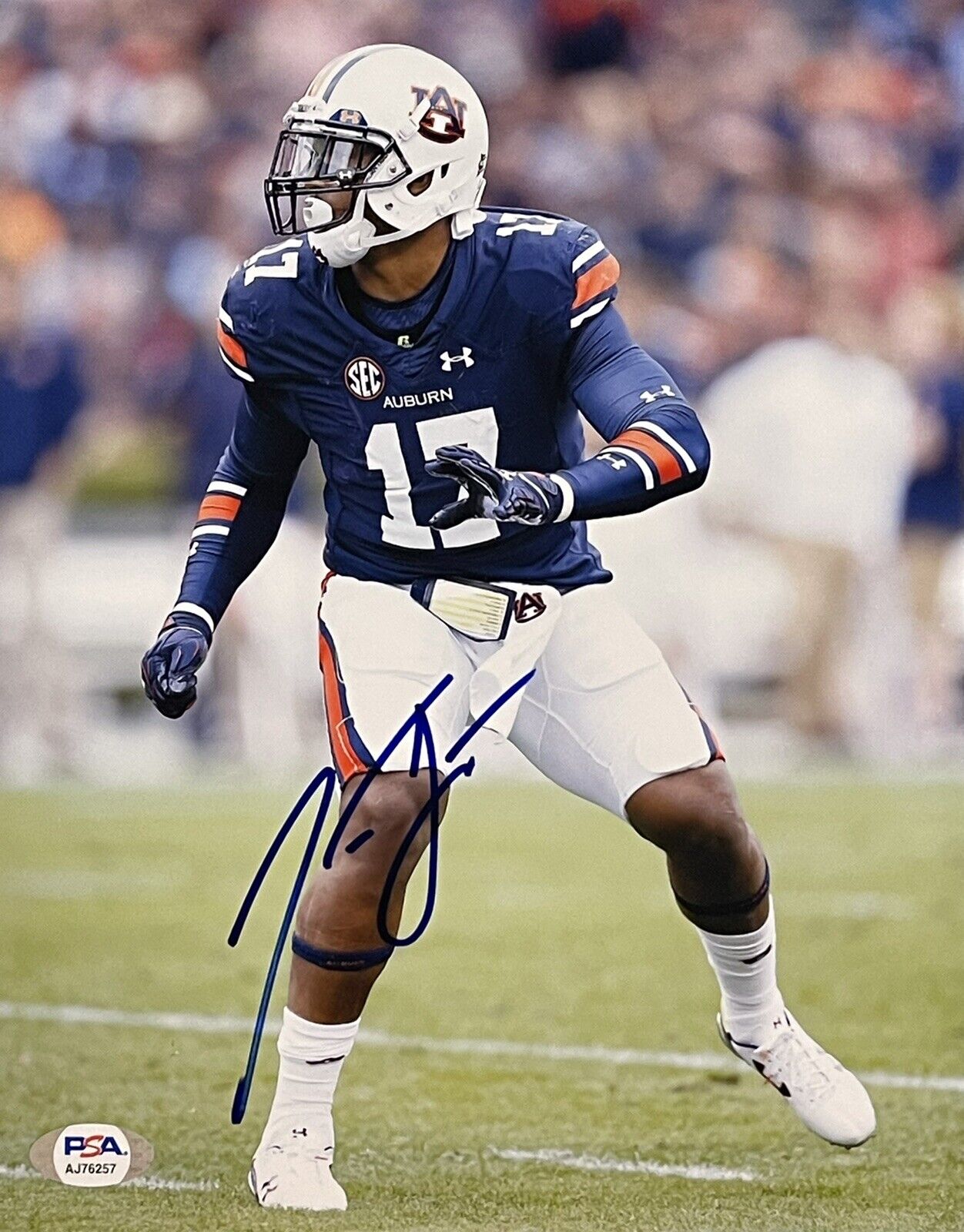 Kris Frost Signed Autographed Auburn Tigers 8x10 Photo Poster painting War Eagle PSA/DNA