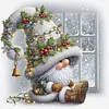 (Multi-Style) Christmas Gnome-11CT Stamped Cross Stitch 40*40cm/15.75*15.75in tapestrymarket