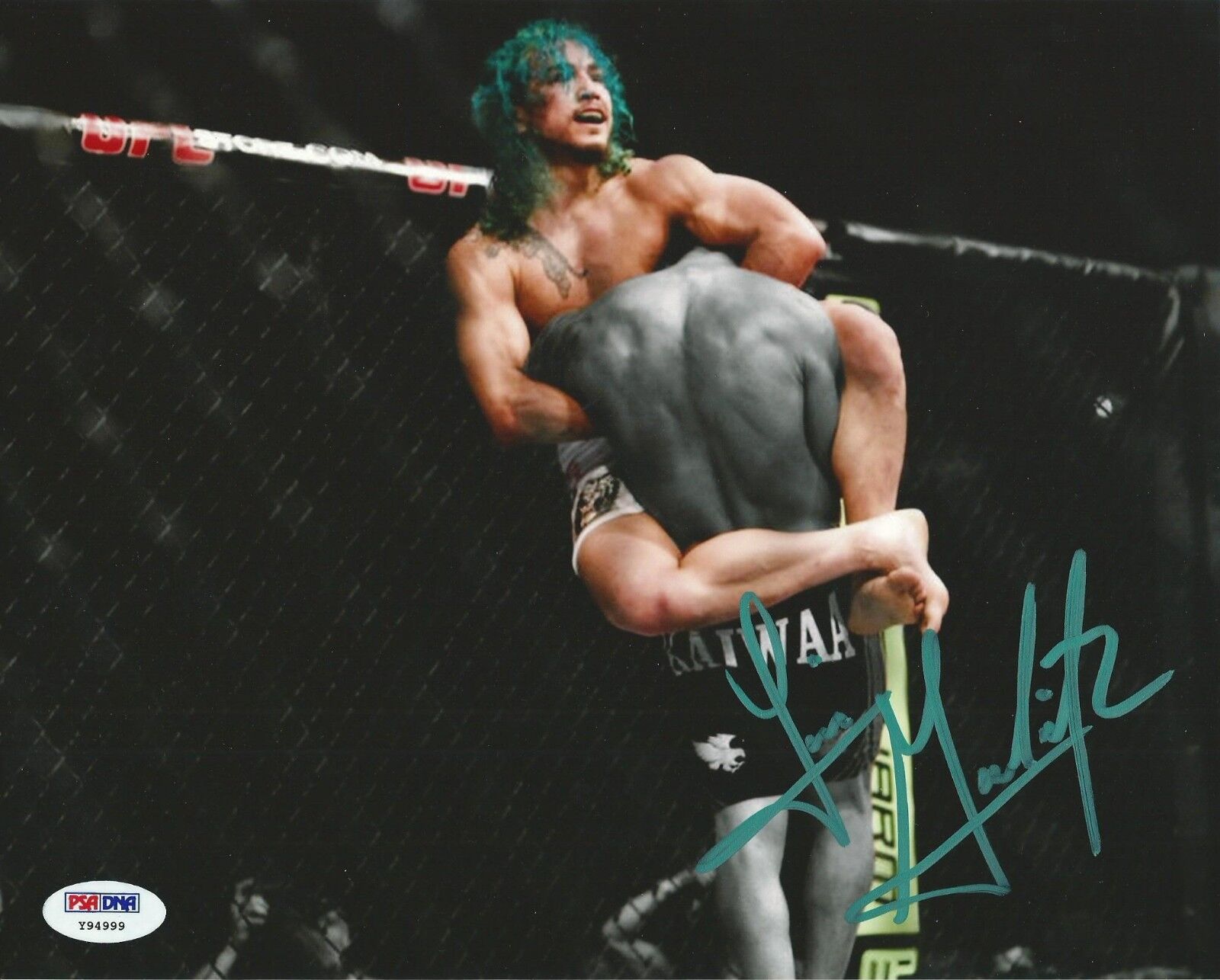 Louis Gaudinot Signed UFC 8x10 Photo Poster painting PSA/DNA COA Picture Autograph 182 164 Fox