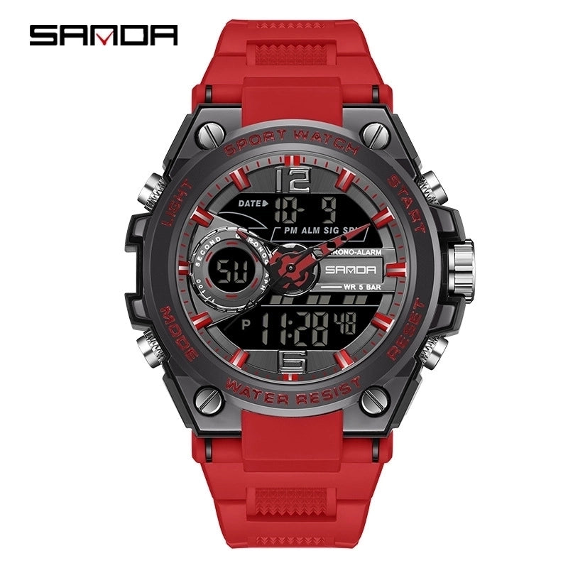Modern Style Solid Color Electronic Men’s Watches