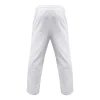 Men's Casual Hawaii Beach Multi Button Cotton Linen Trousers by Inlyline