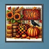 5D DIY Full Square Drill Partial AB Drill Diamond Painting Happy Fall Art45x45cm