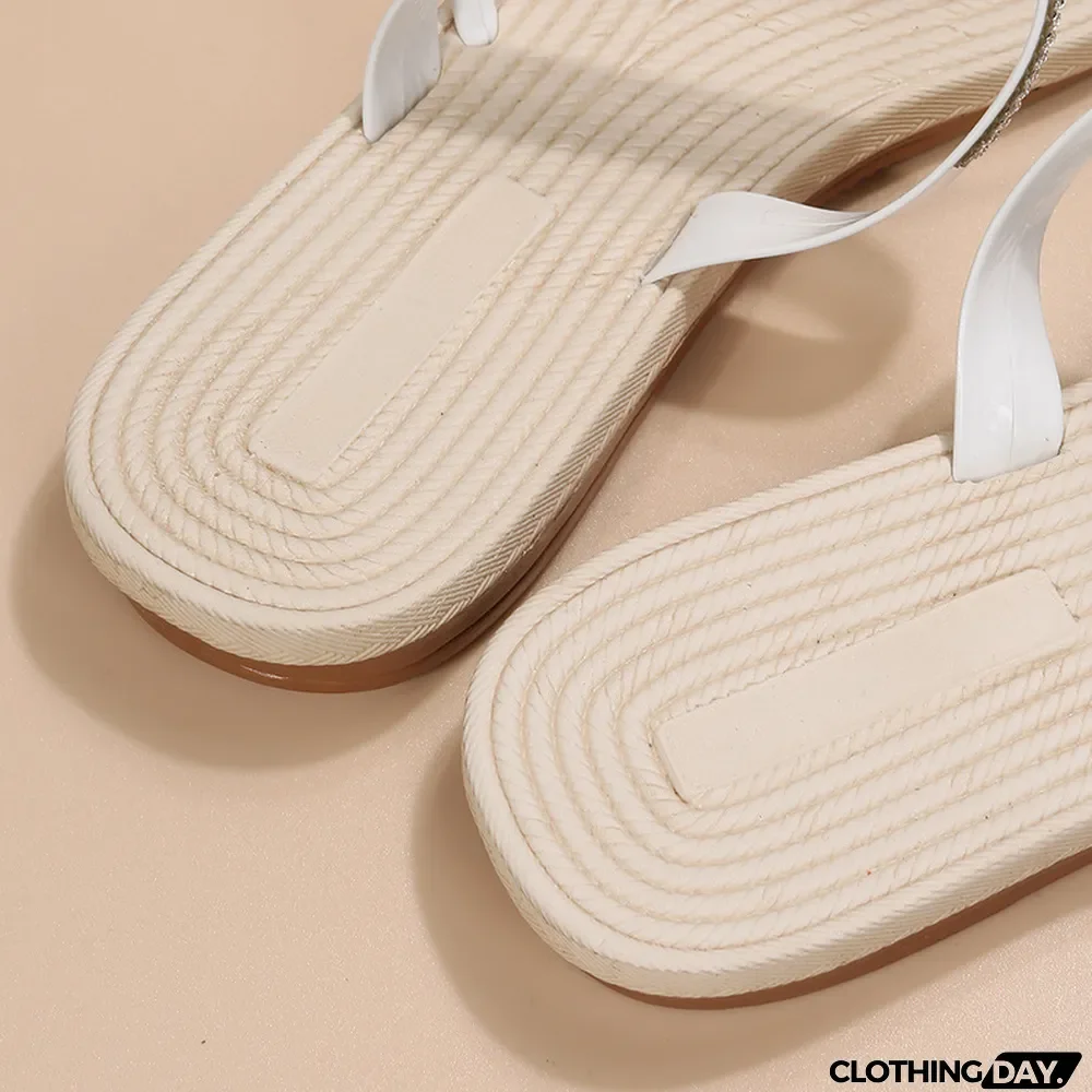 Red Fashion Casual Patchwork Rhinestone Round Comfortable Shoes