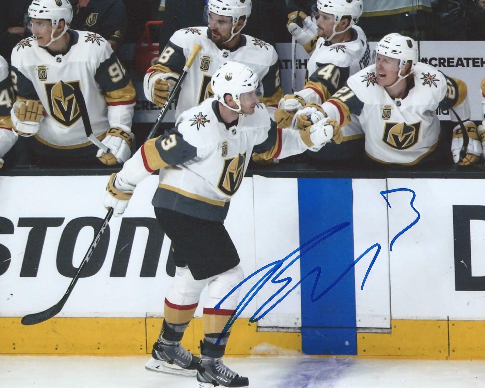 Brayden McNabb Signed 8x10 Photo Poster painting Vegas Golden Knights Autographed COA B