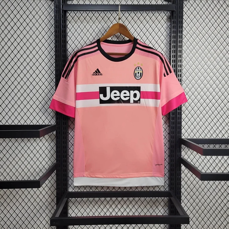 Juventus Away Retro Trikot 2015-2016 - Rosa